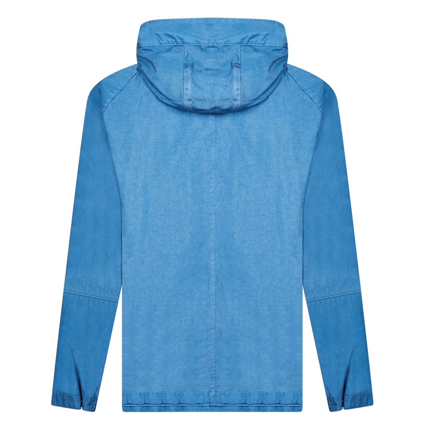 Stone Island Blue Logo Zip Jacket