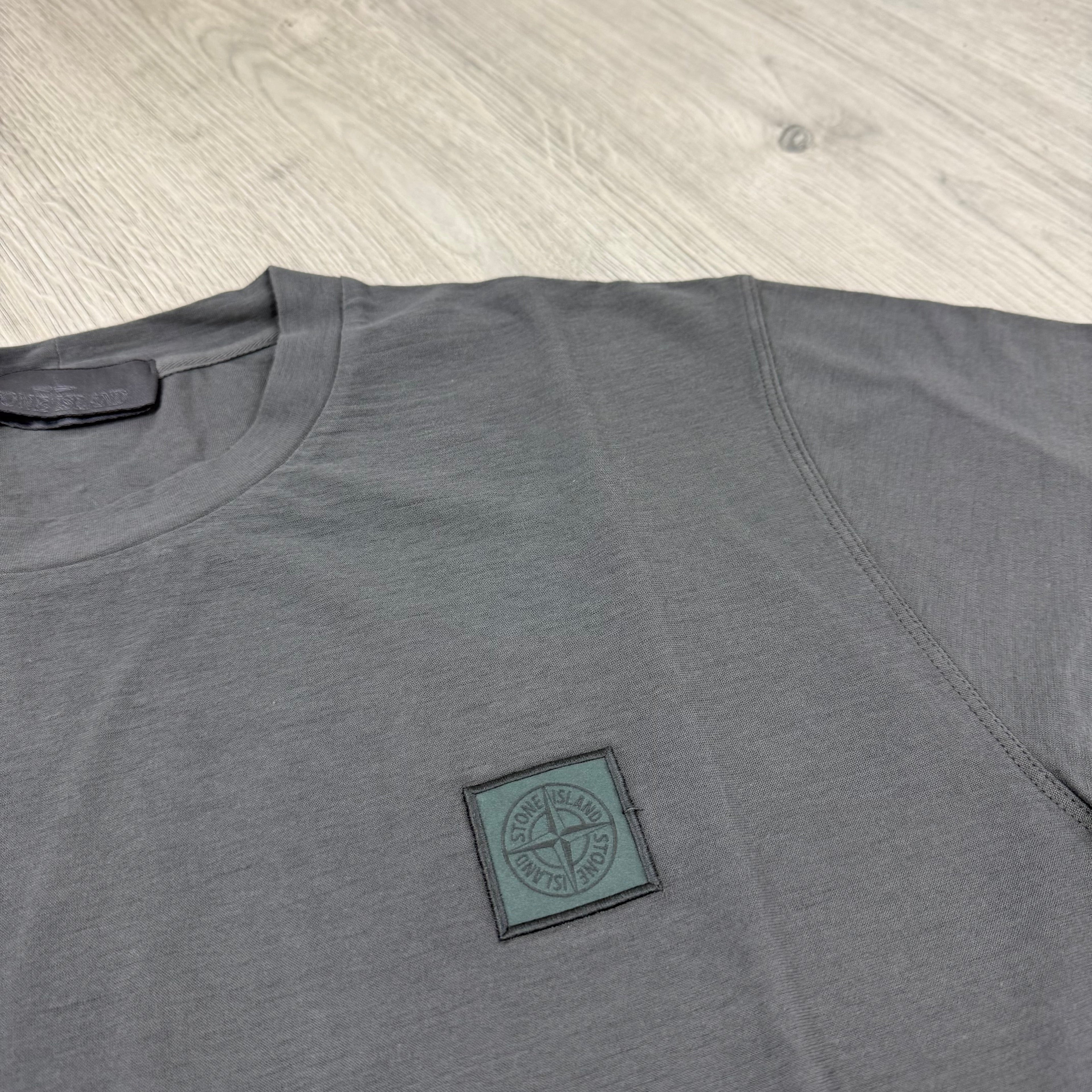 Stone Island Ghost Patch T-Shirt - Grey
