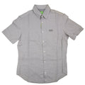 Pre-Loved C-Busterino Short Sleeve Shirt Brown Small