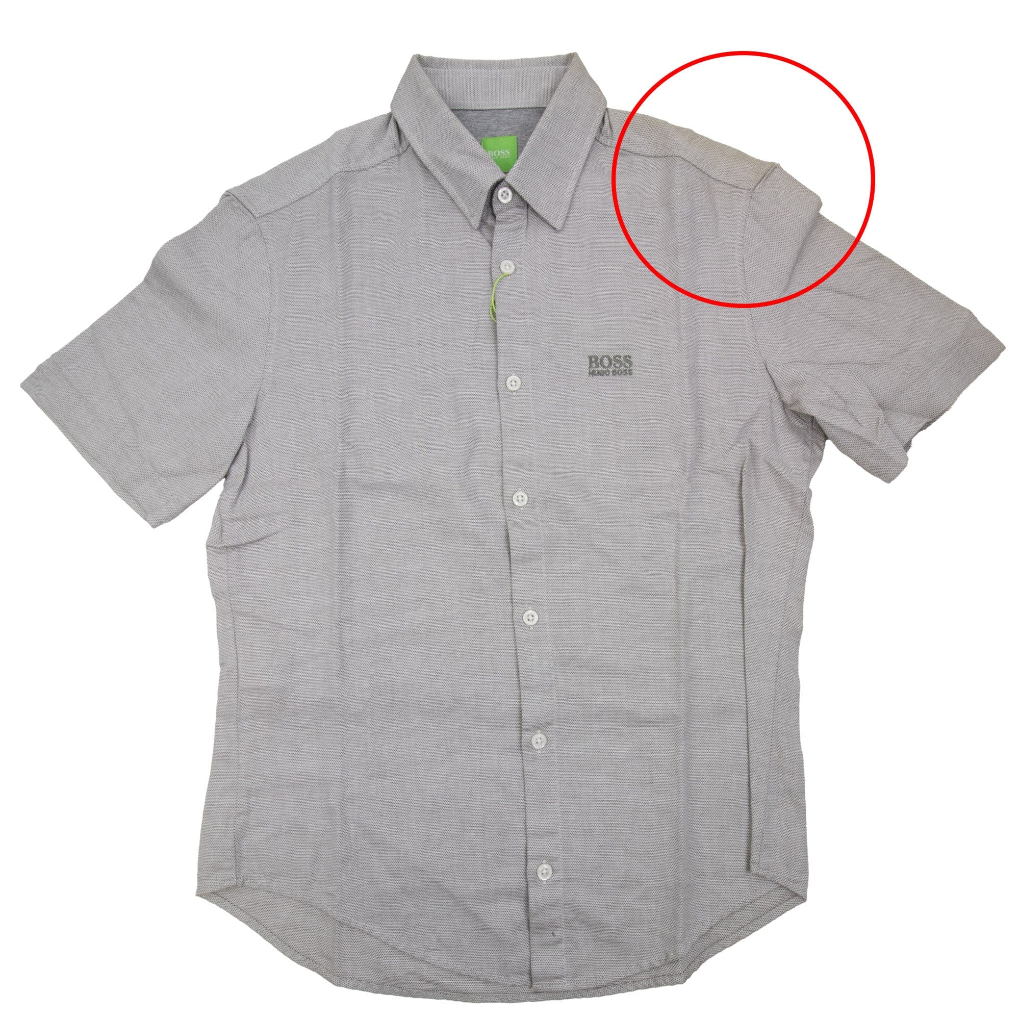 Pre-Loved C-Busterino Short Sleeve Shirt Brown Small