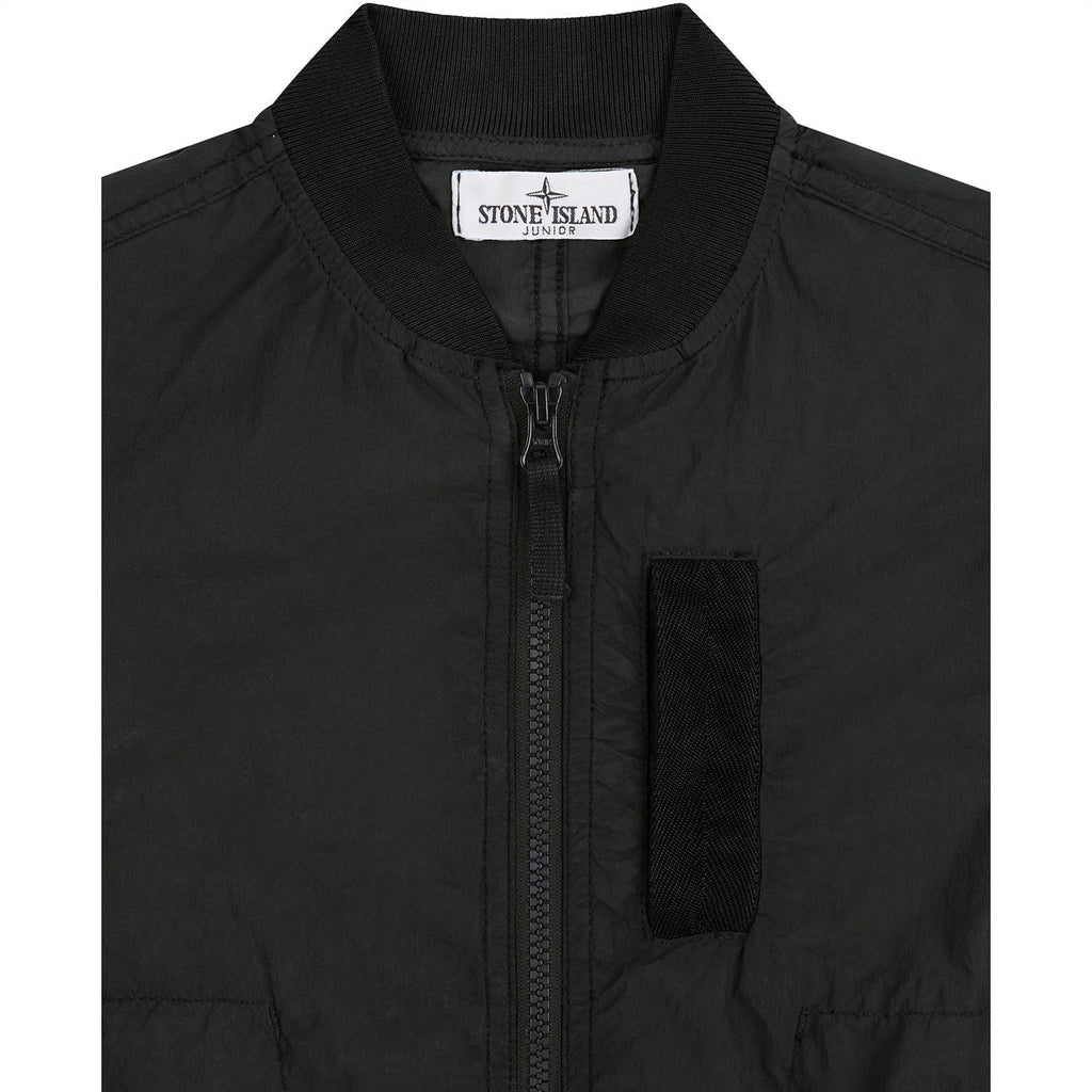 Stone Island Junior Nylon Metal Bomber Jacket
