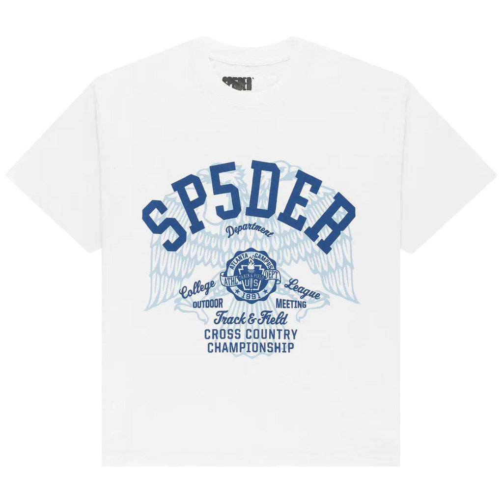 SP5DER CROSS COUNTRY SLUB T-SHIRT WHITE
