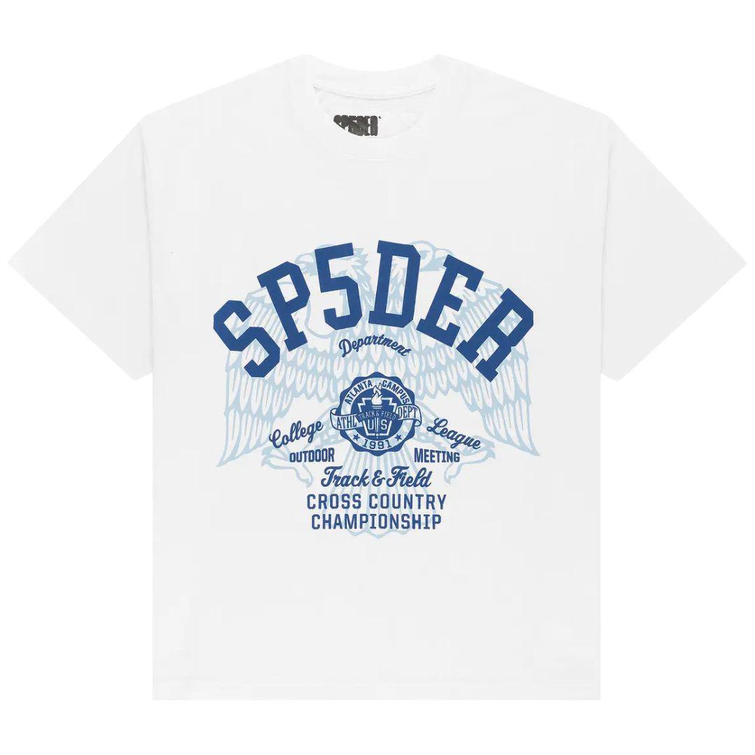 SP5DER CROSS COUNTRY SLUB T-SHIRT WHITE