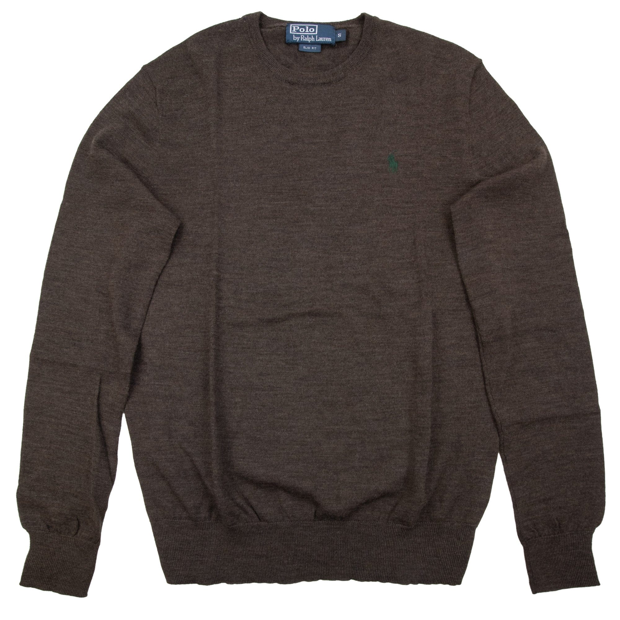 Pre-Loved Merino Wool Knitted Sweater Brown Small