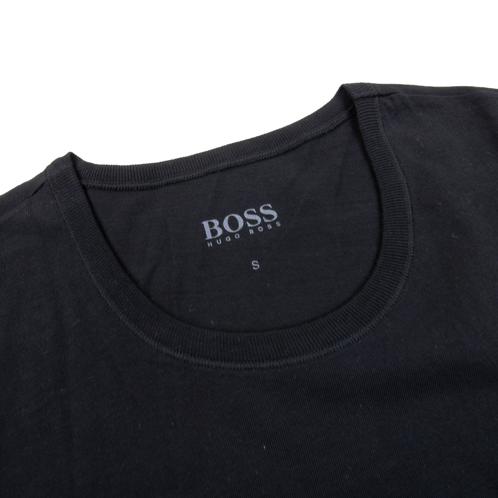Pre-Loved BOSS Mens Regular Fit Crew Neck Black 2XL
