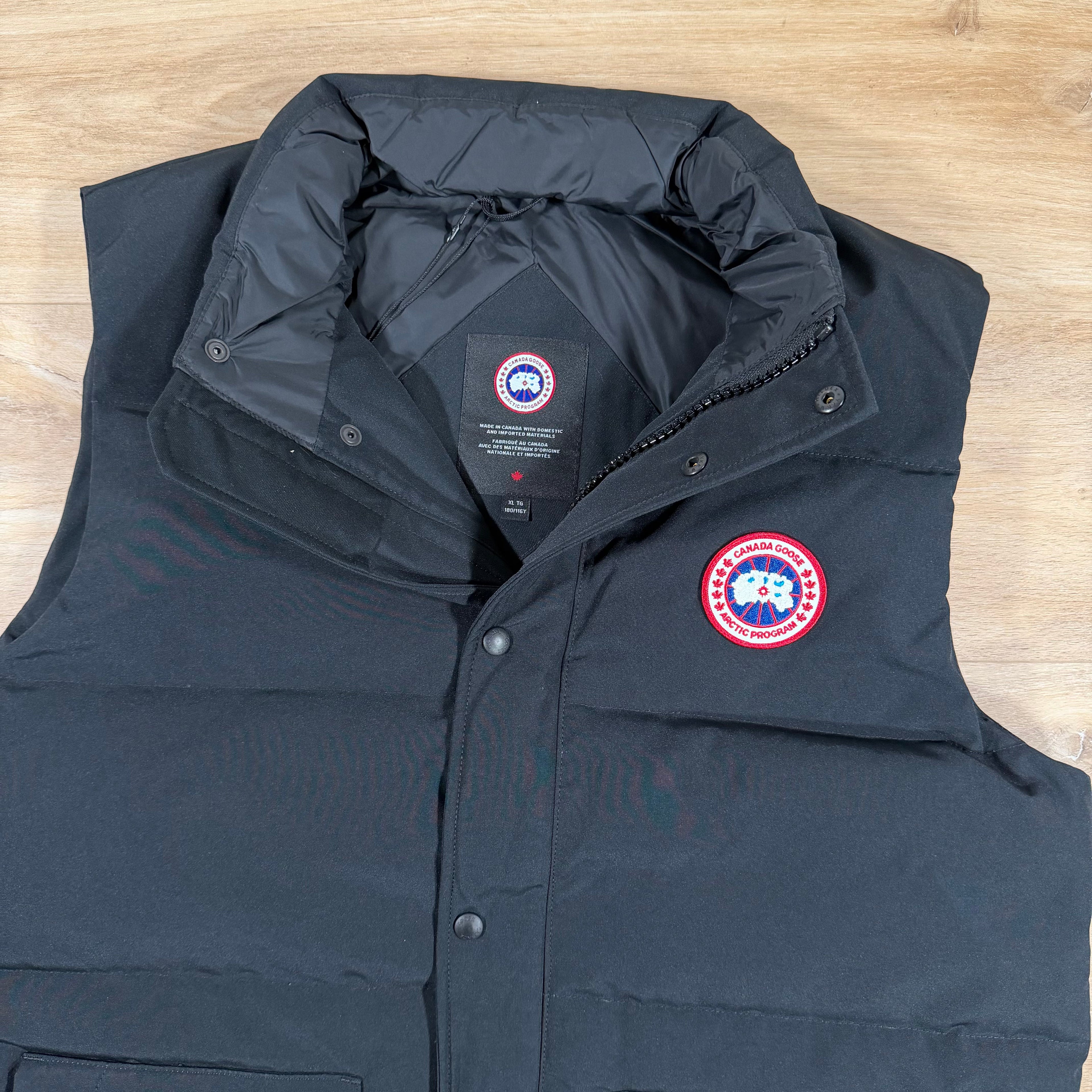Canada Goose Freestyle Crew Vest in Black