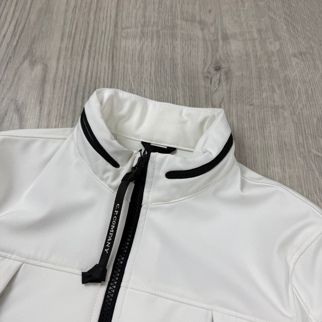 CP Company Junior Shell Jacket - White