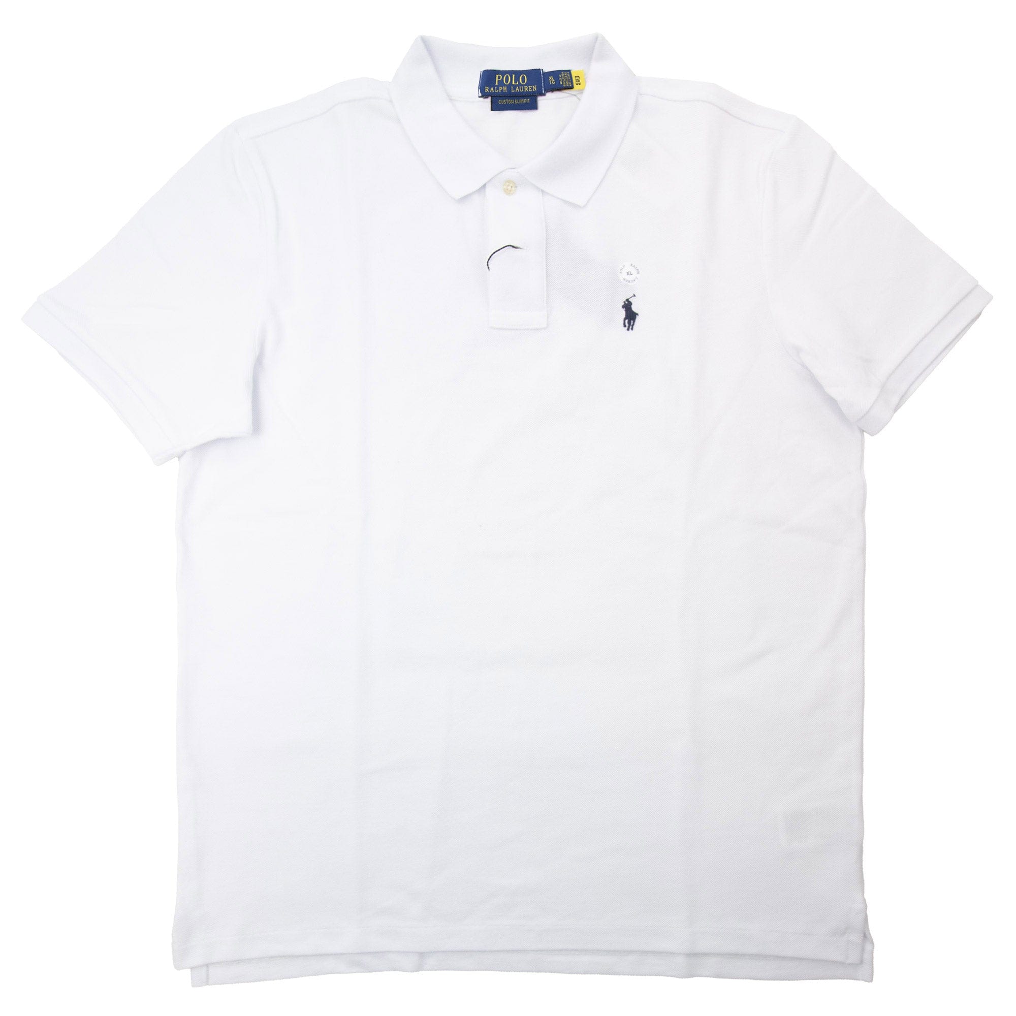 Pre-Loved Custom Slim fit Polo White XL