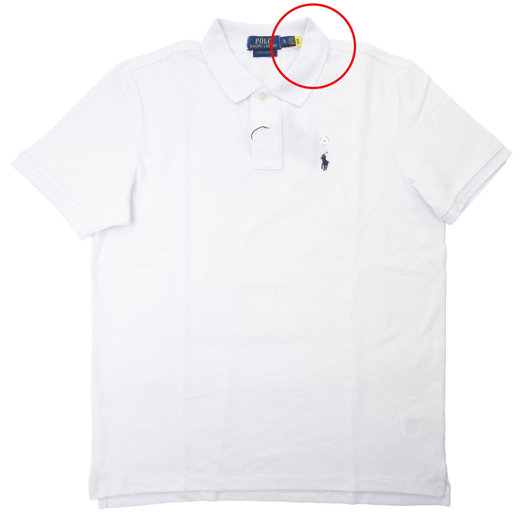 Pre-Loved Custom Slim fit Polo White XL