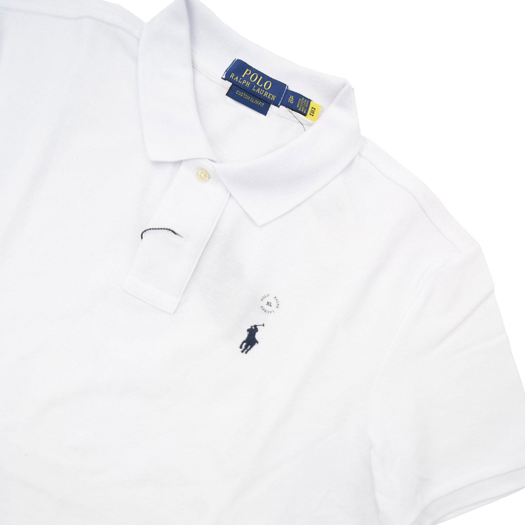Pre-Loved Custom Slim fit Polo White XL