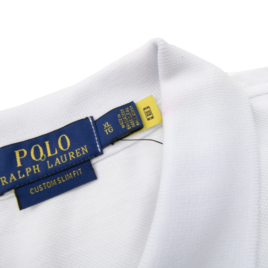 Pre-Loved Custom Slim fit Polo White XL