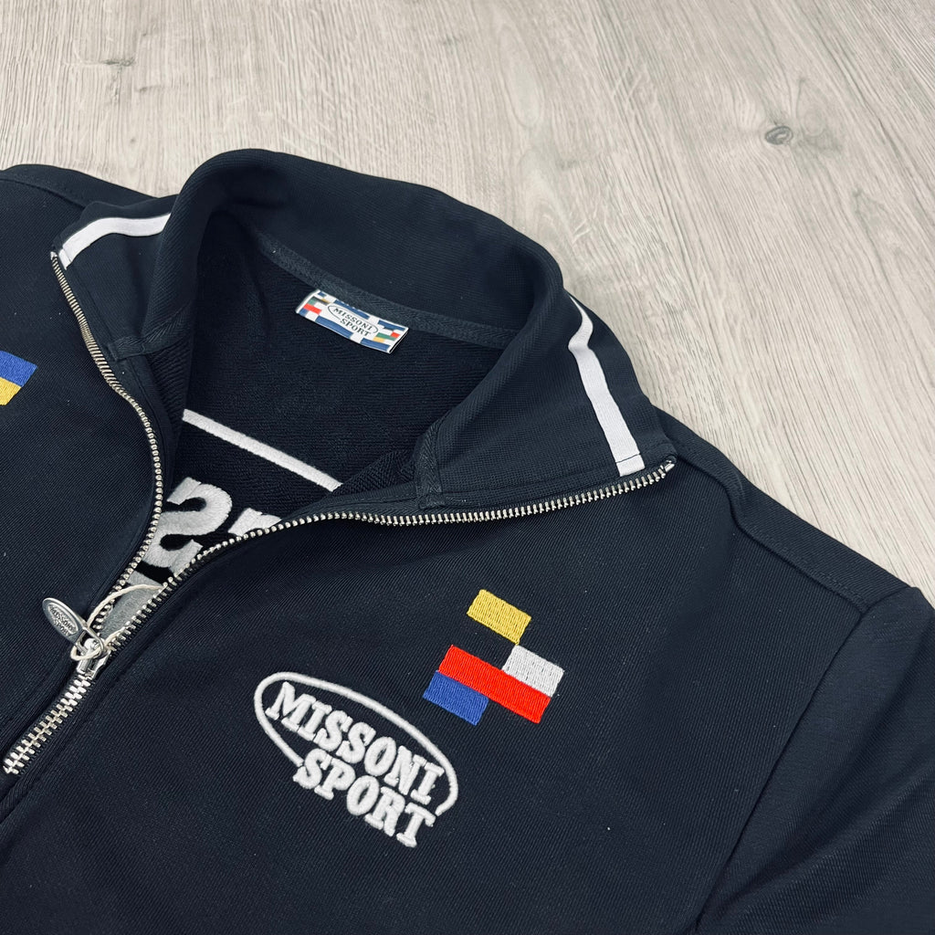 Missoni Sport Zip Sweatshirt - Black
