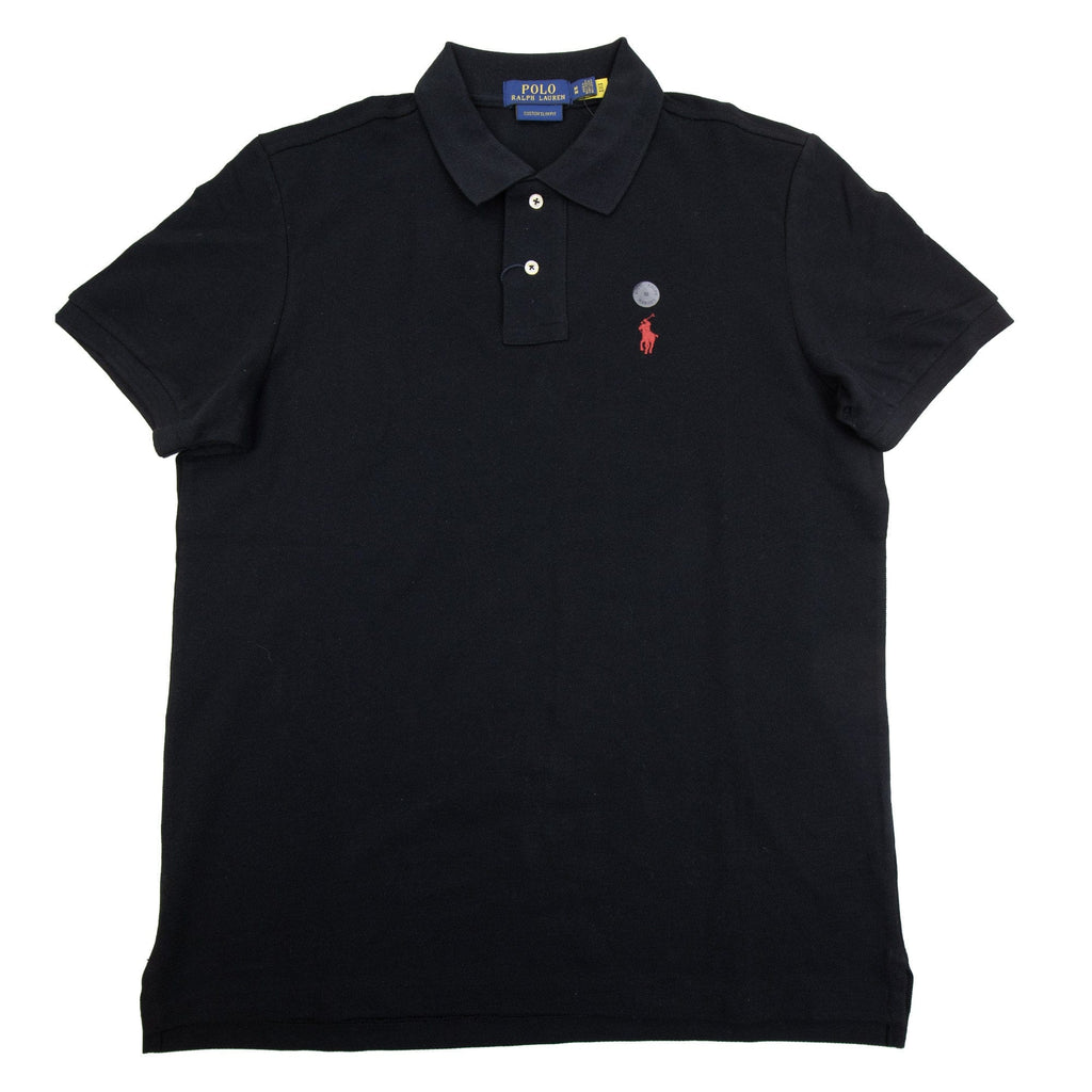 Pre-Loved Custom Slim fit Polo Black Medium