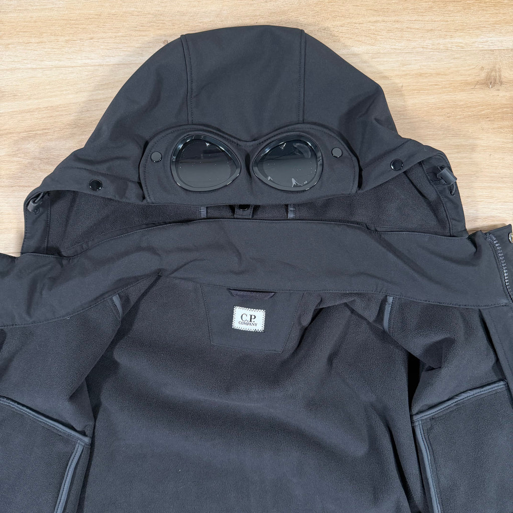 C.P. Company Shell-R Goggle Gilet in Black