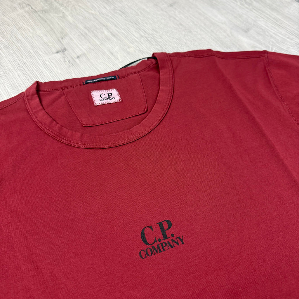 CP Company Patch T-Shirt - Henna