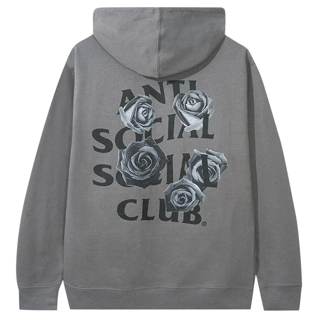 ANTI SOCIAL SOCIAL CLUB BAT EMOJI HOODIE CHARCOAL