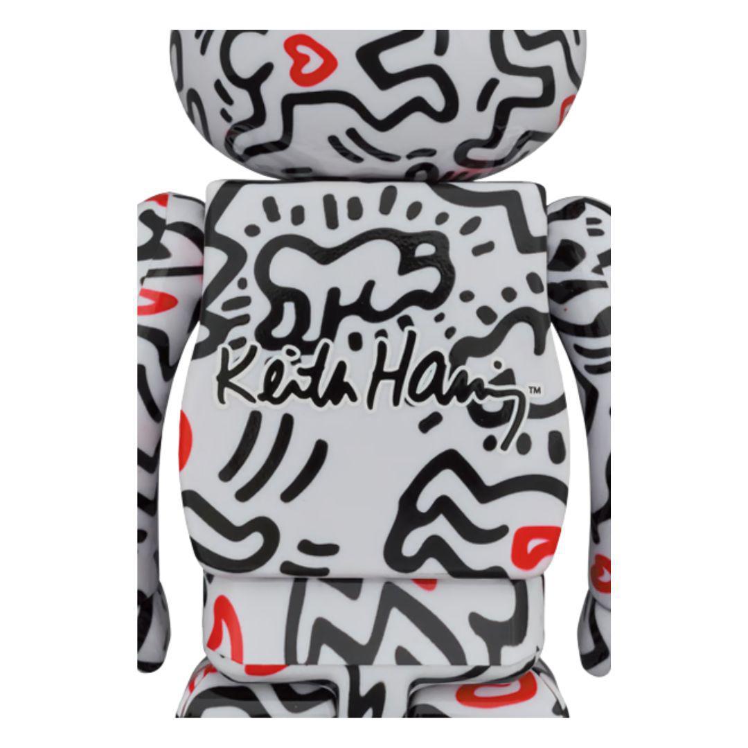 BEARBRICK X KEITH HARING #8 400% & 100% SET