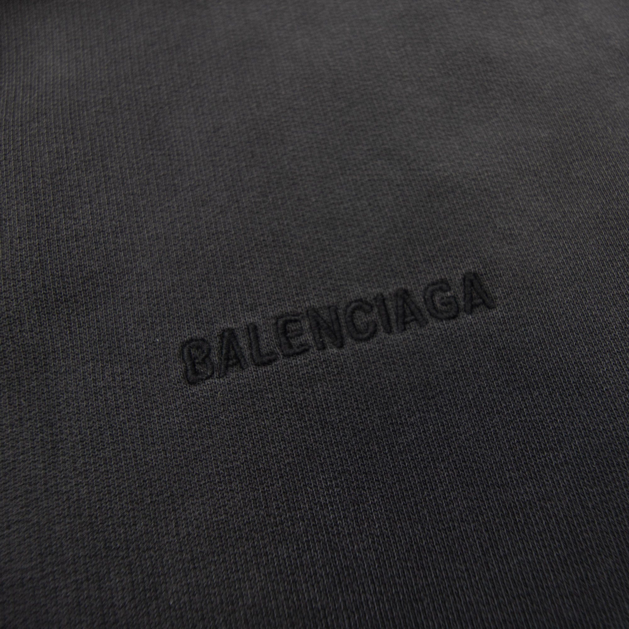 Pre-Loved Dyed Pullover Hoody Black Small