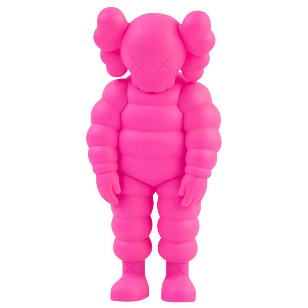 KAWS WHAT PARTY VINYL FIGURE PINK