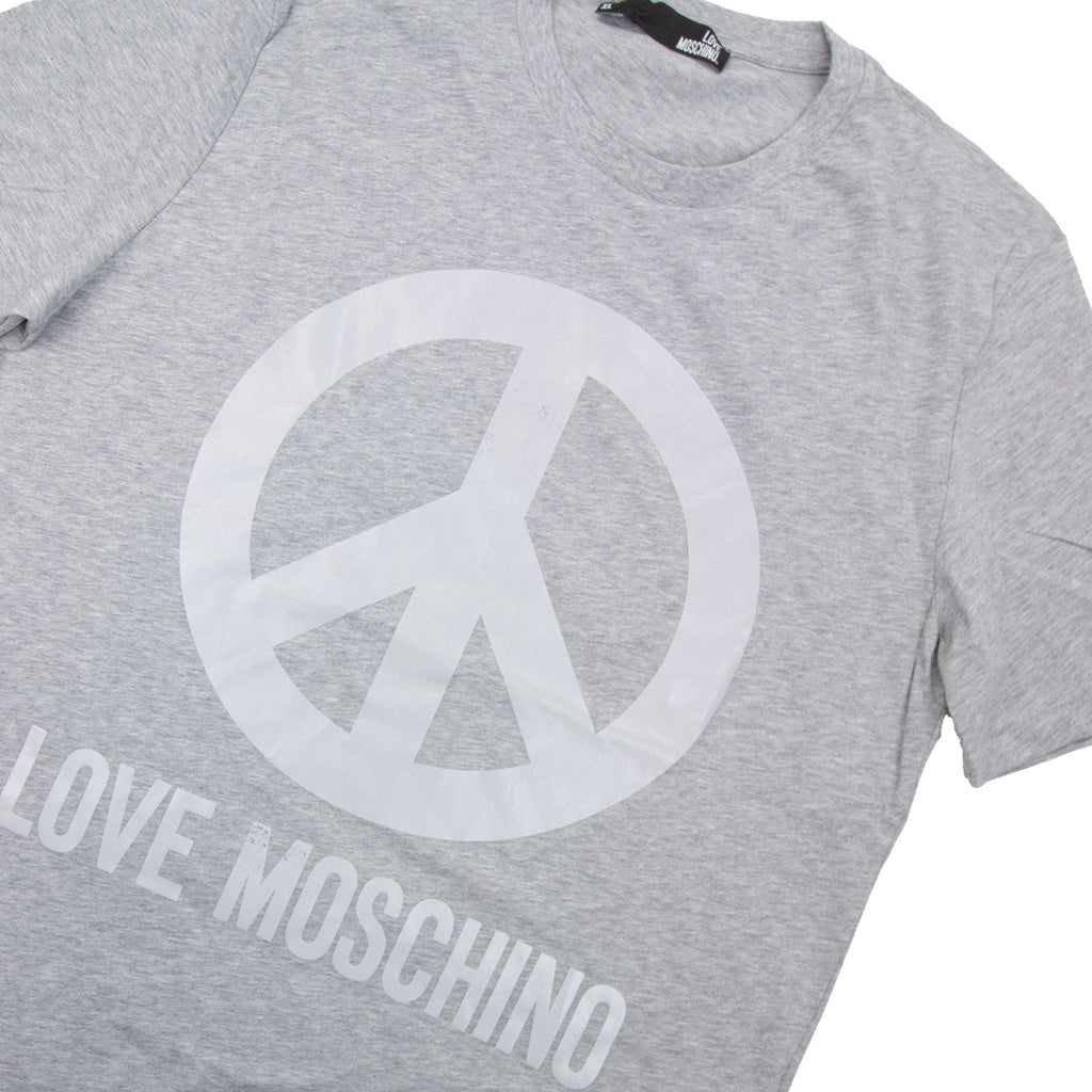 Pre-Loved Peace T-shirt Grey/silver