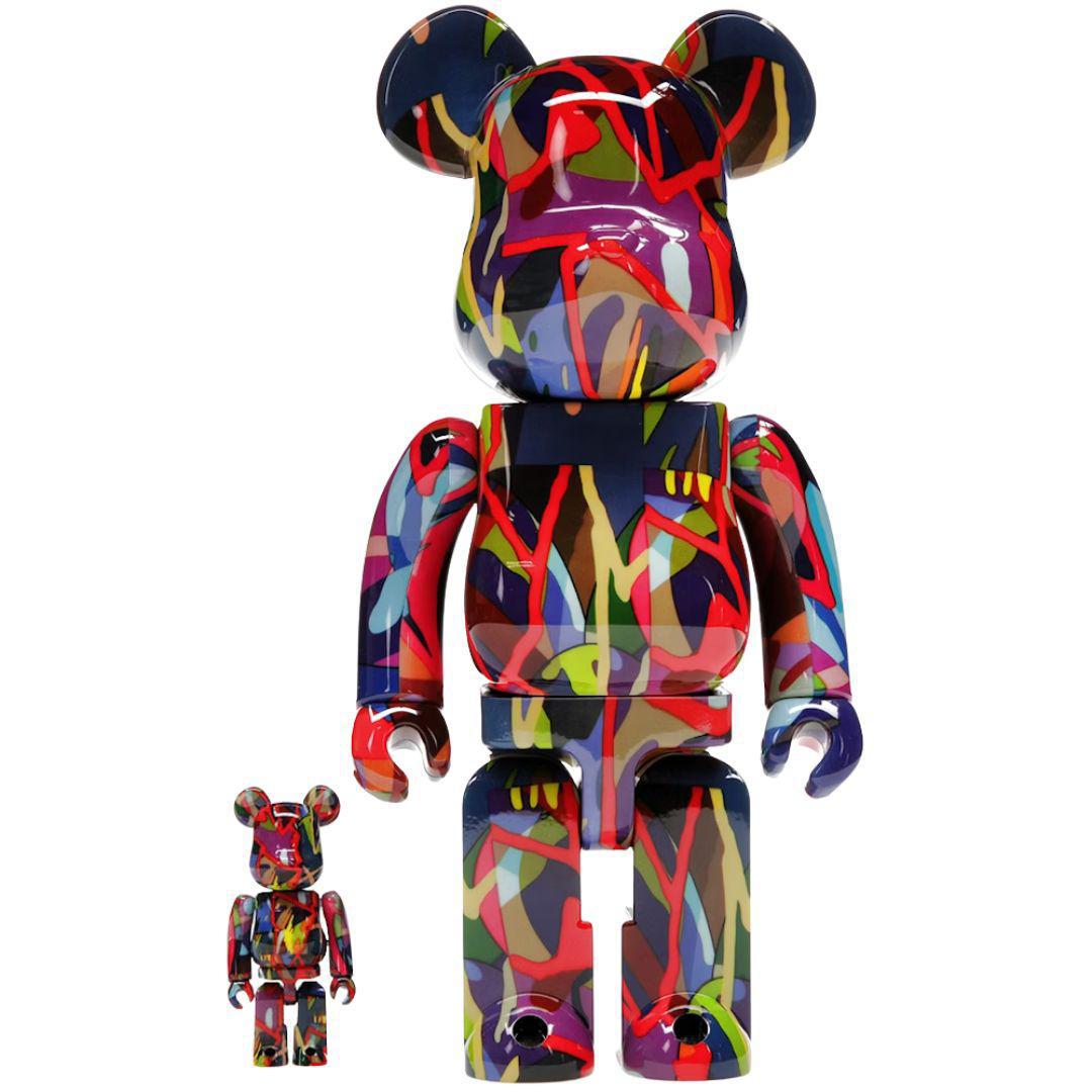 KAWS X BEARBRICK TENSION 400% & 100% SET
