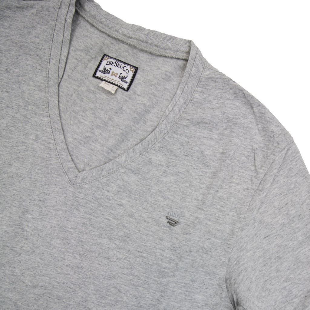Men's T-Shirt Grey Large