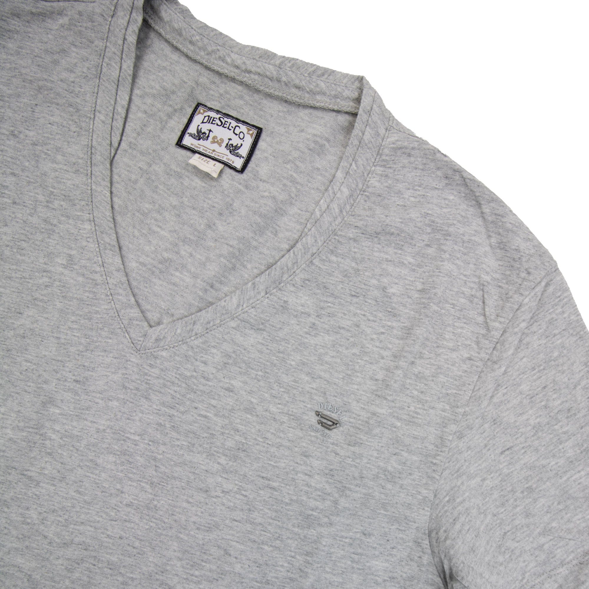 Men's T-Shirt Grey Large