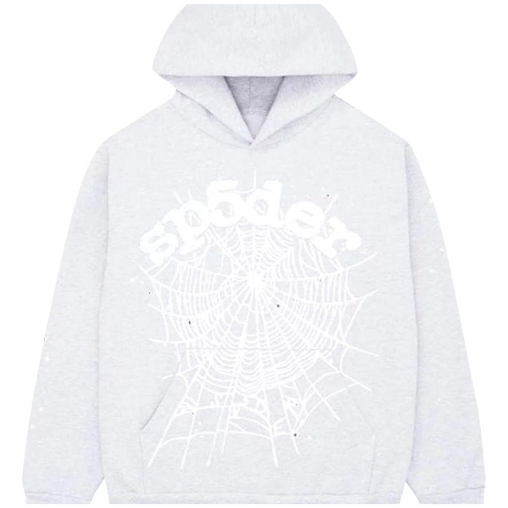 SP5DER OG WEB HOODIE HEATHER GREY