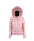 COLMAR DONNA CORTO ROSA CHIARO CON PELLICCIA