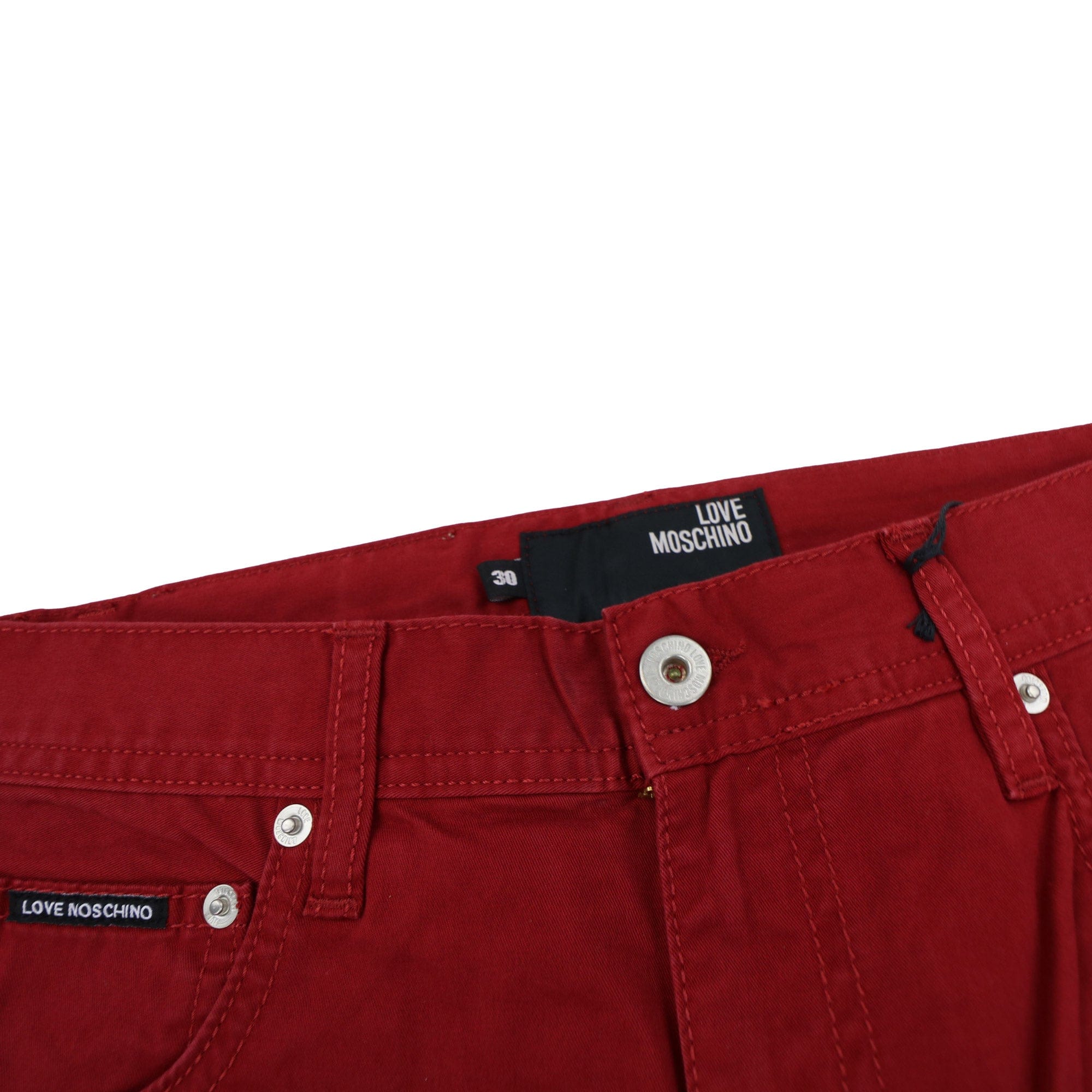Trousers Jeans Red  30"