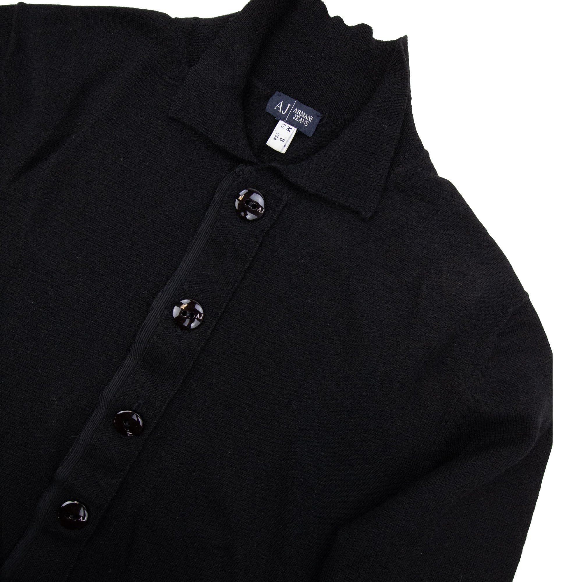 Pre-Loved Cardigan Jumper Black Medium