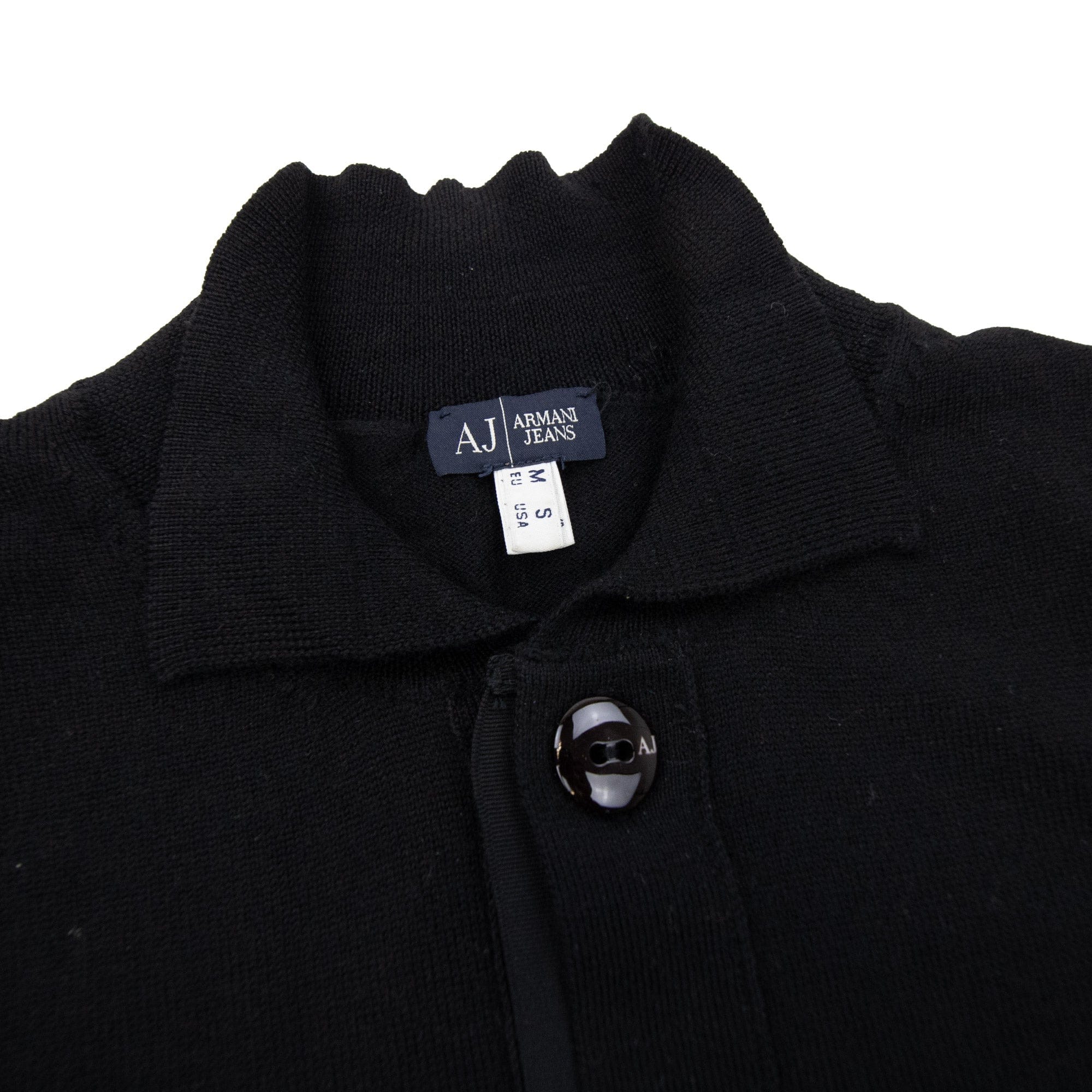 Pre-Loved Cardigan Jumper Black Medium