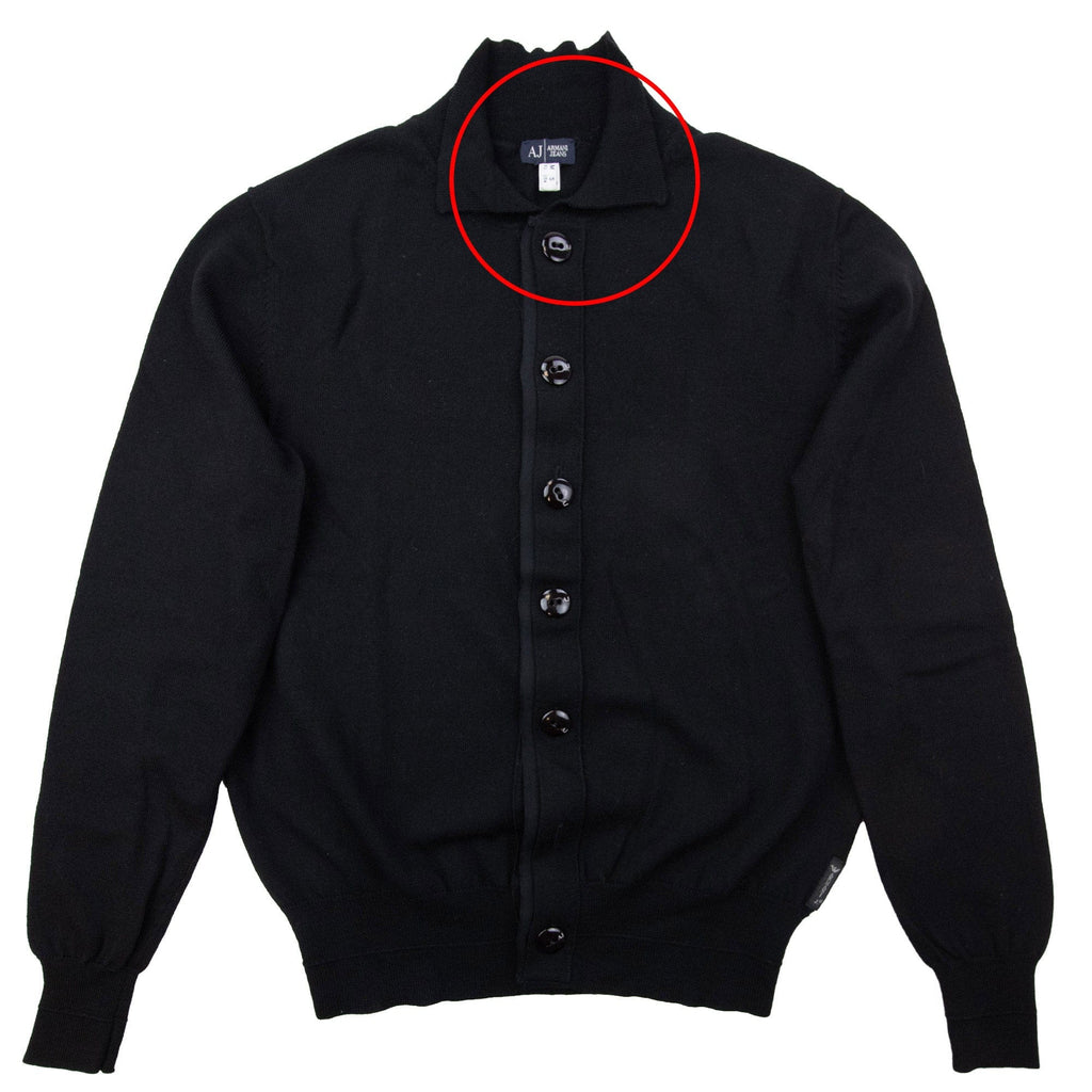 Pre-Loved Cardigan Jumper Black Medium