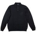 Pre-Loved Long Sleeve Polo Sweater Black Medium