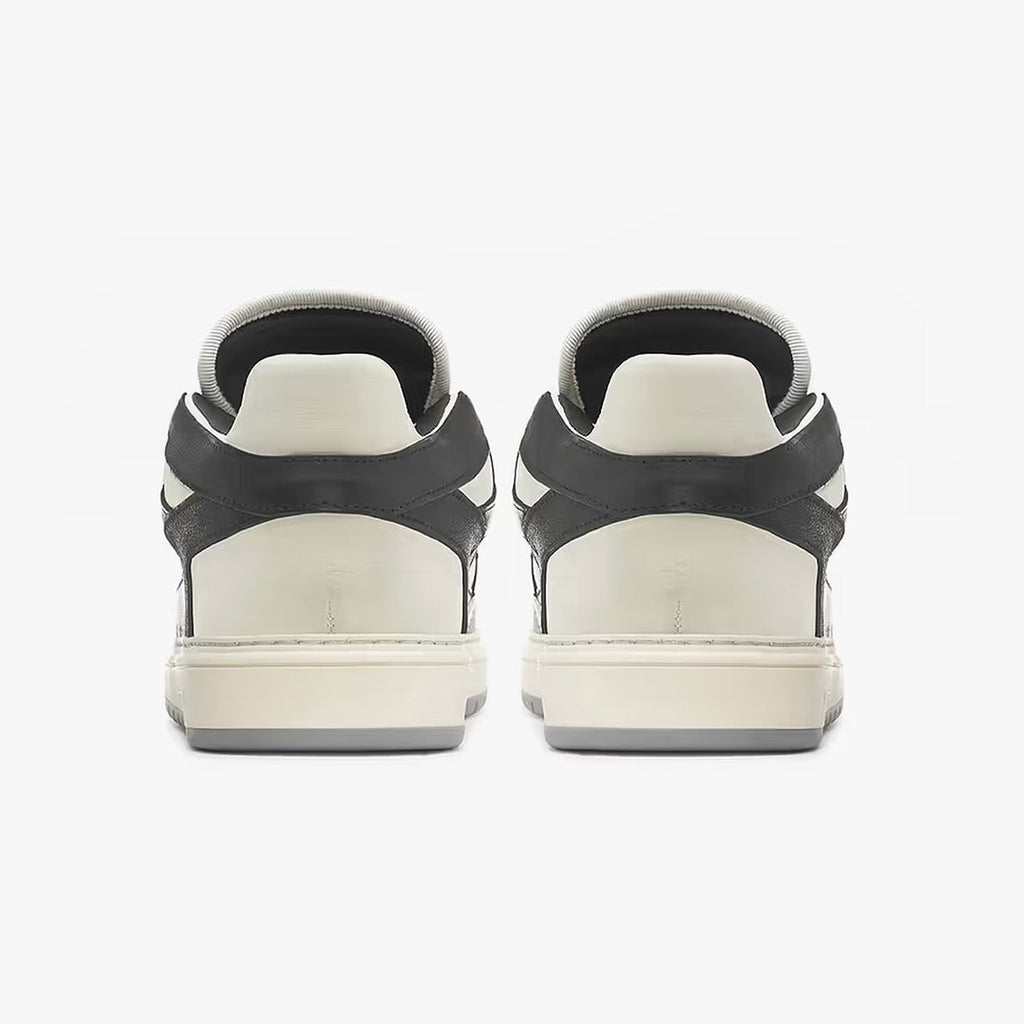 Represent Reptor Low Sneaker in Black / Vintage White