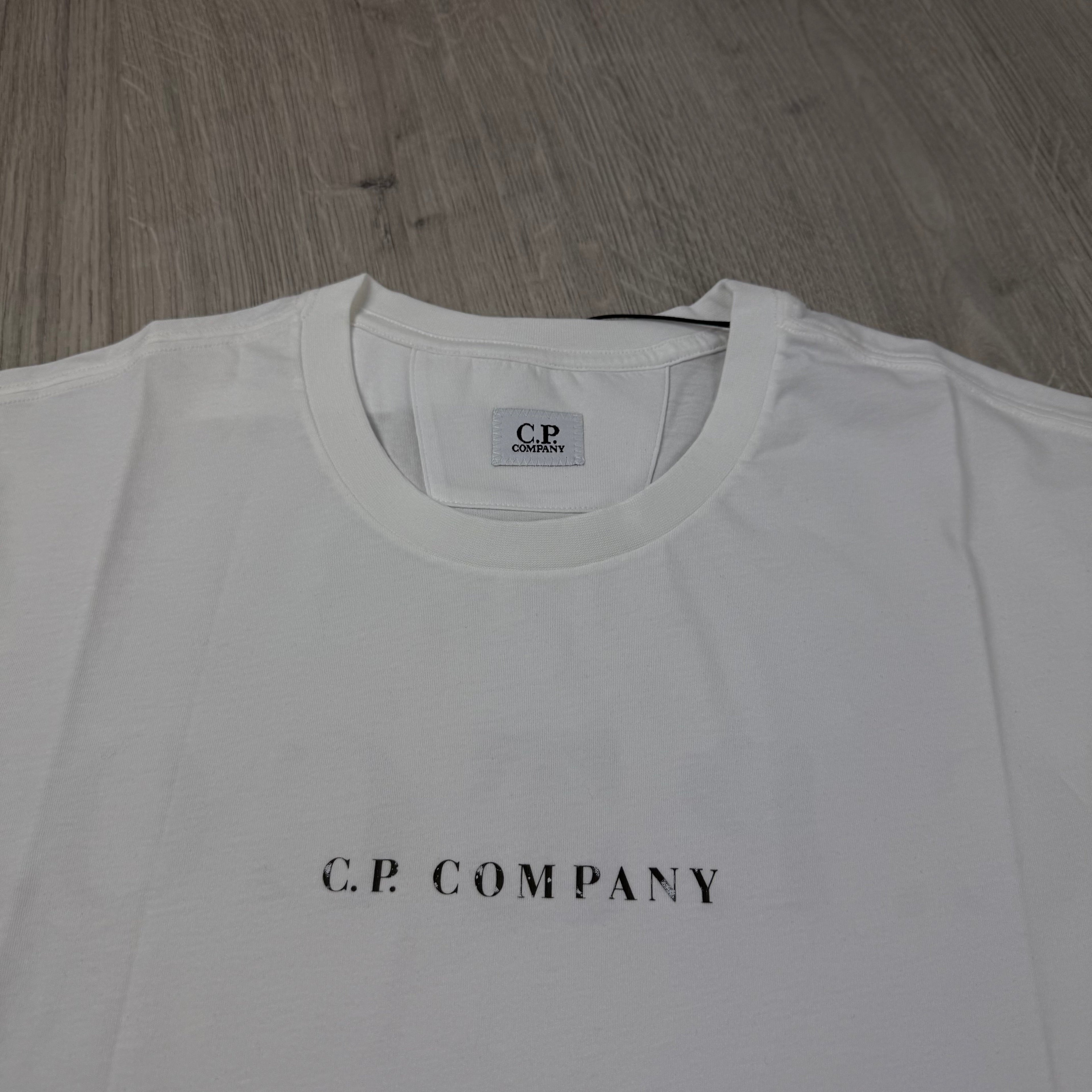 CP Company Printed T-Shirt - White