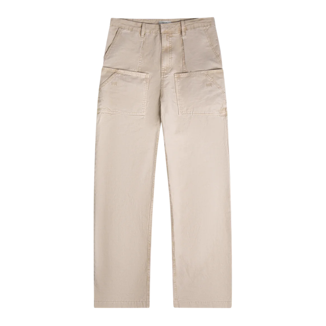 OVERDYED PAINTER PANT BIEGE