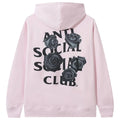 ANTI SOCIAL SOCIAL CLUB BAT EMOJI HOODIE PINK