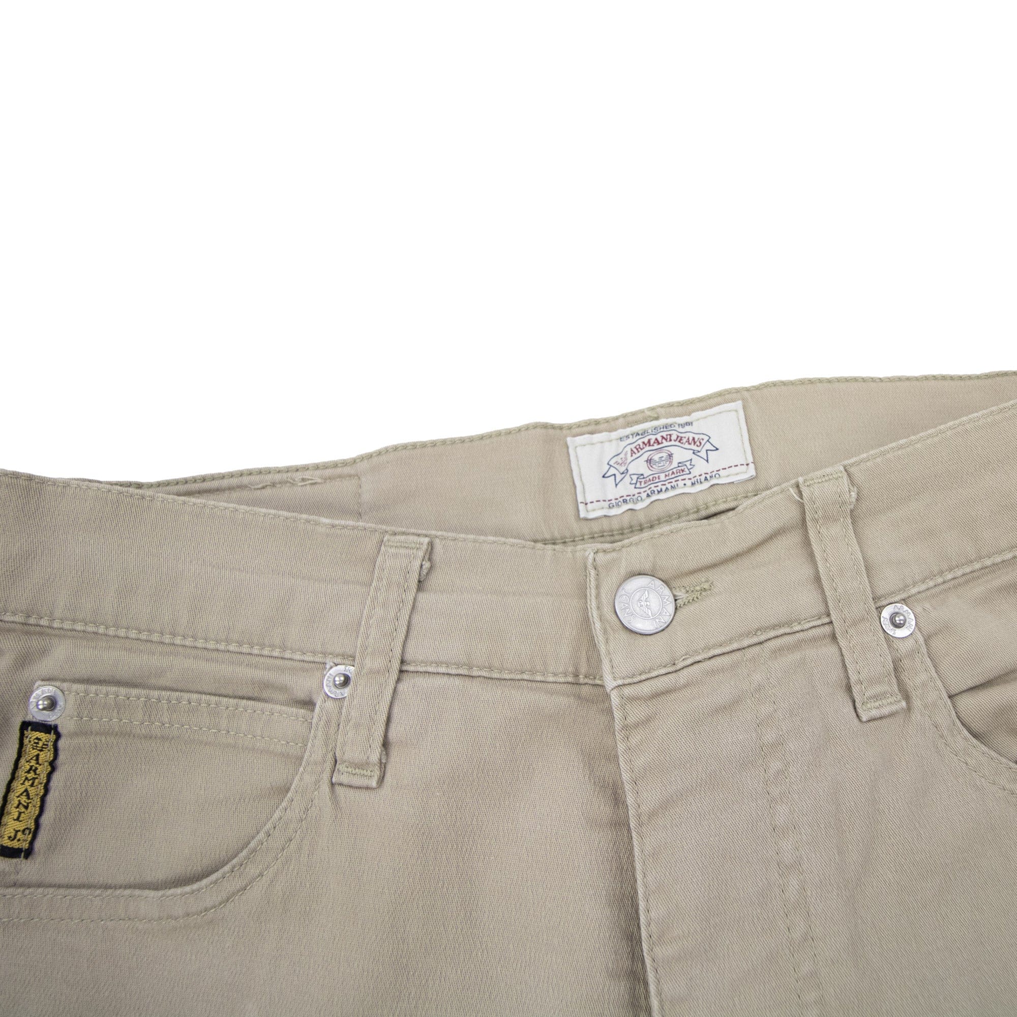 Pre-Loved Cotton Jeans Beige 32"