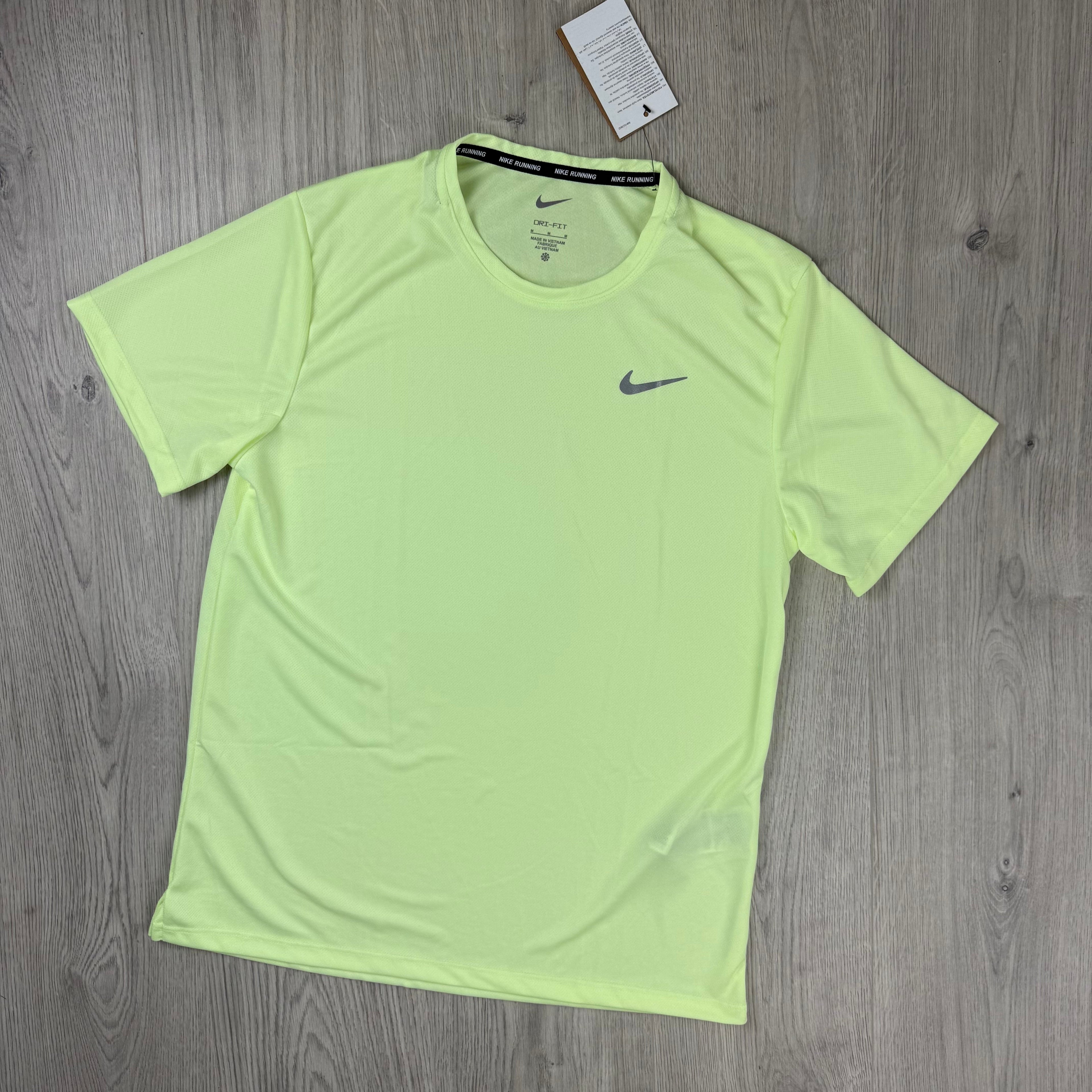 Nike 'Miler' T-Shirt - Venom