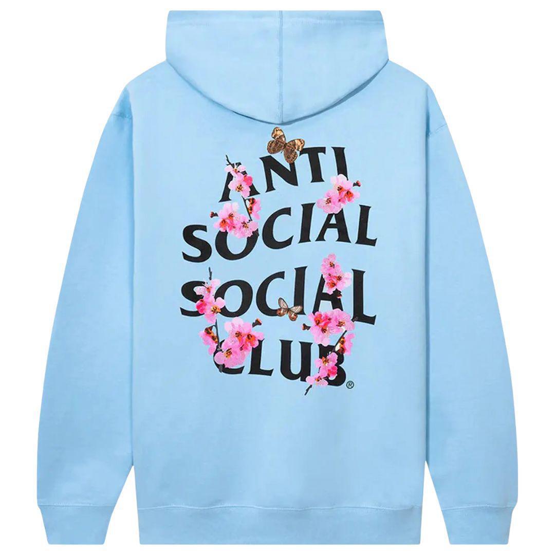 ANTI SOCIAL SOCIAL CLUB HOODIE KKOCH BLUE