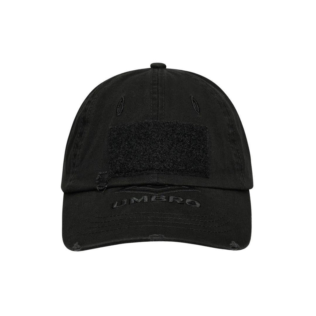 UMBRO TACTICAL CAP WASHED BLACK