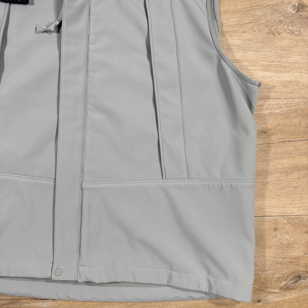 C.P. Company Shell-R Goggle Gilet in London Fog - Grey