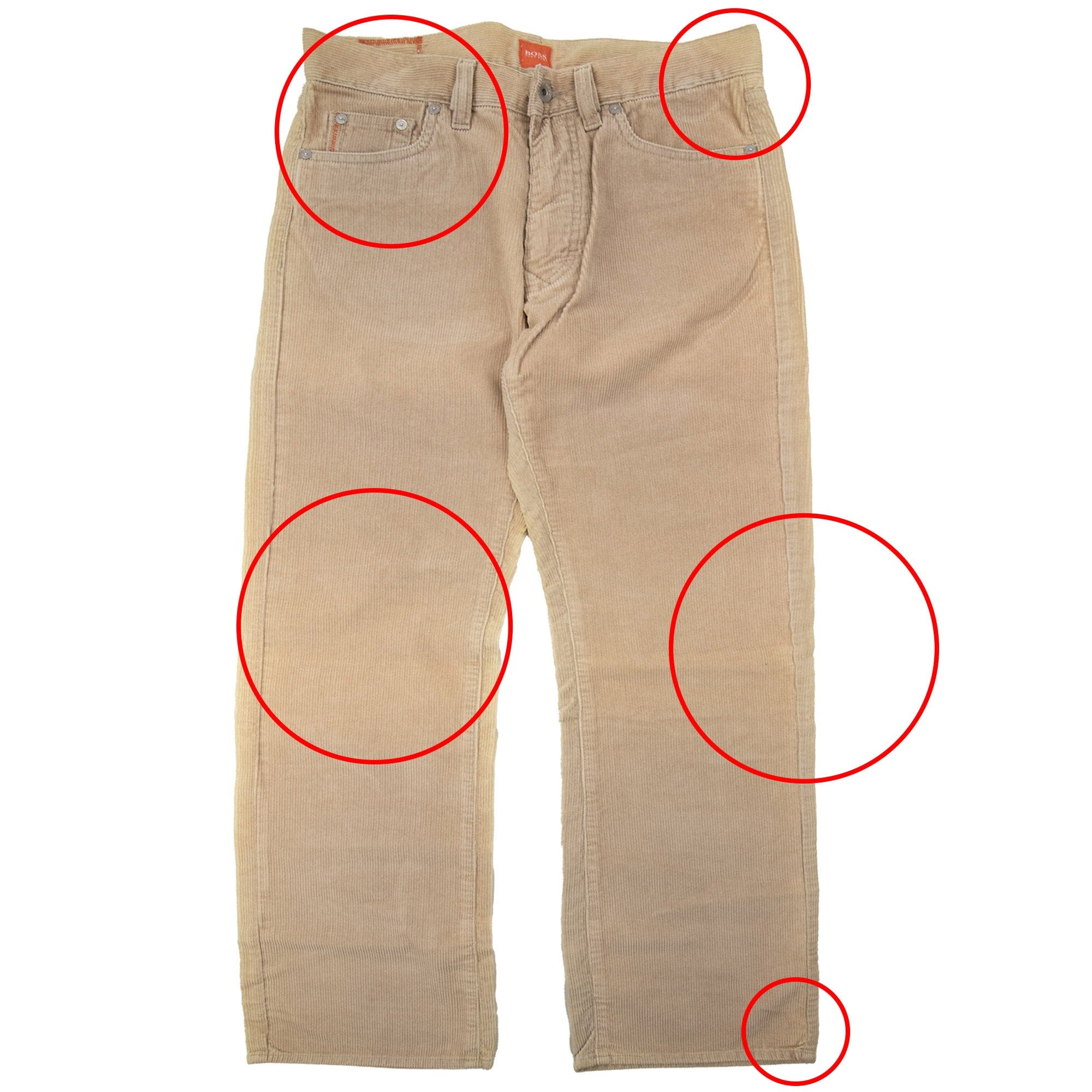 Pre-Loved Cotton Jeans Beige 29"/34"