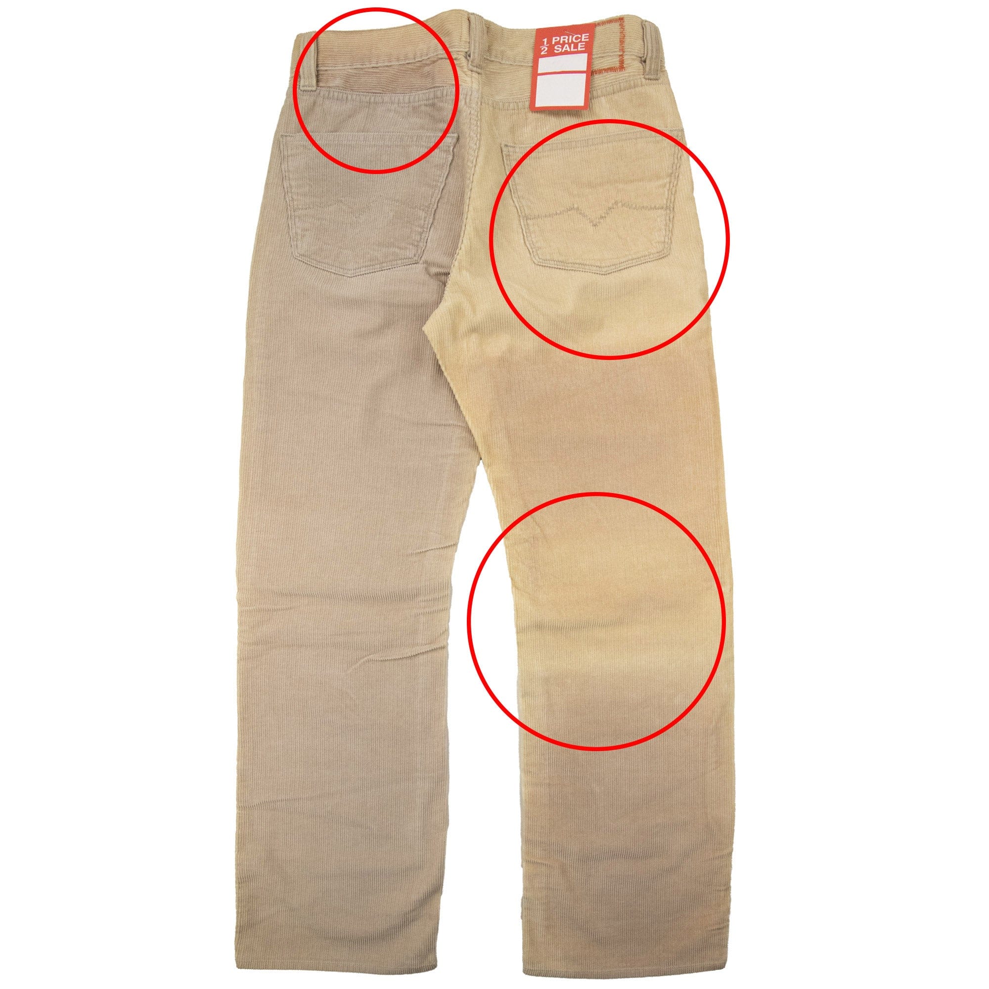 Pre-Loved Cotton Jeans Beige 29"/34"