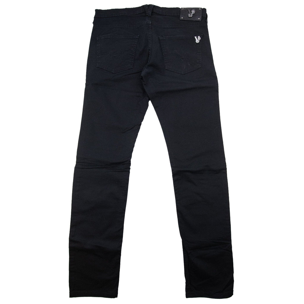 Pre-Loved Pocket Logo Stretch Jeans Black 31"
