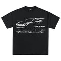 PORSCHE 911 GT3RS GRAPHIC T-SHIRT BLACK