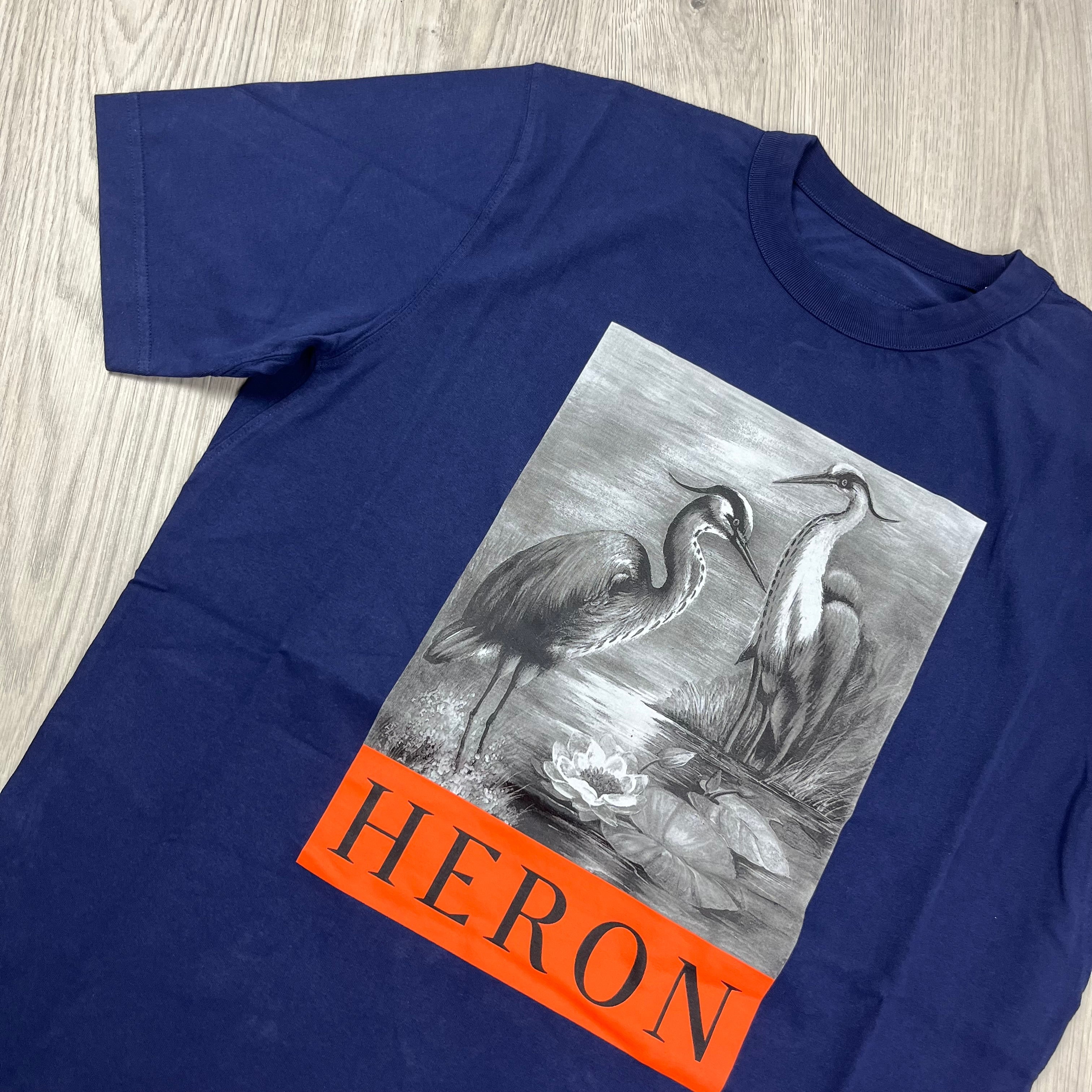 Heron Preston Graphic T-Shirt - Navy