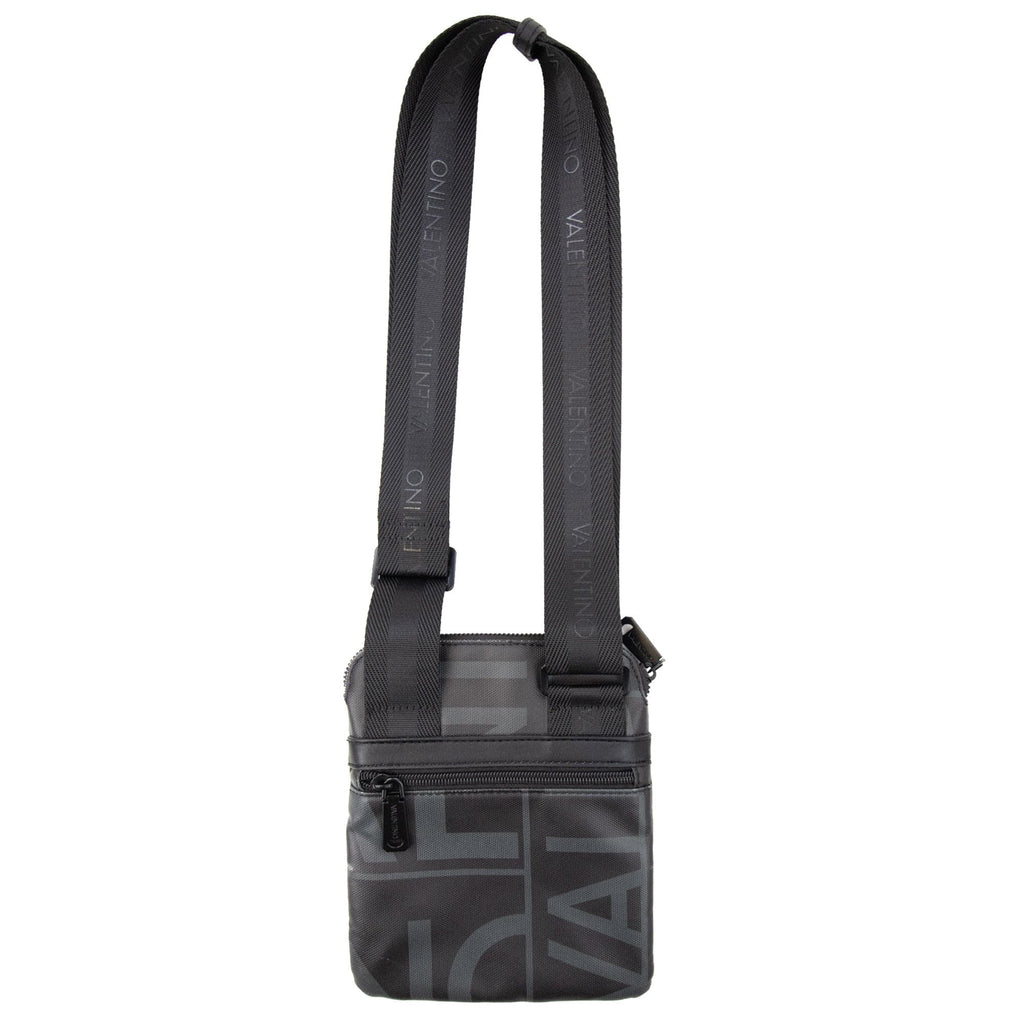 Pre-Loved Logo Printed Shell Cross Body Bag Nylon Nero OS