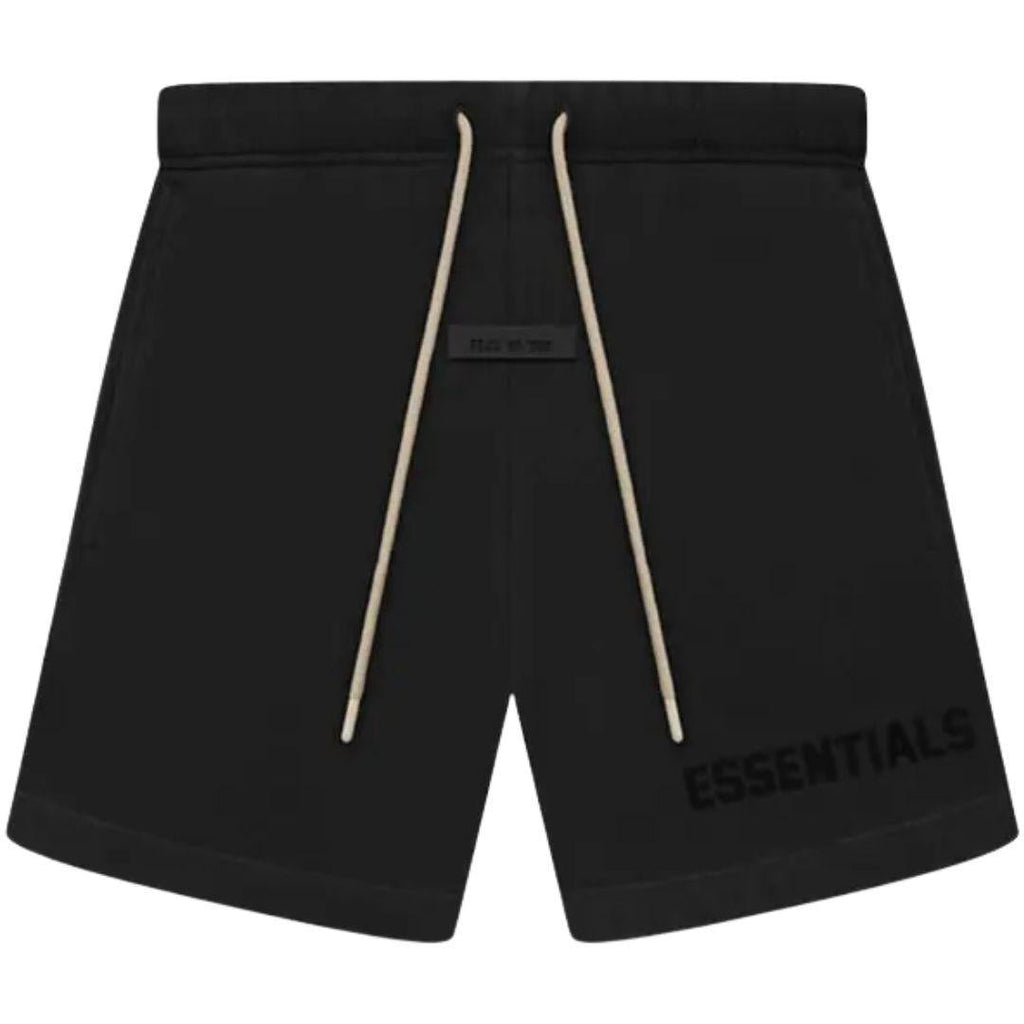ESSENTIALS FOG BONDED SHORTS BLACK